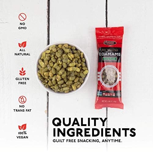 Seapoint Farms Dry Roasted Edamame, Crunchy Protein Snack, Multiple Flavors Seapoint Farms 