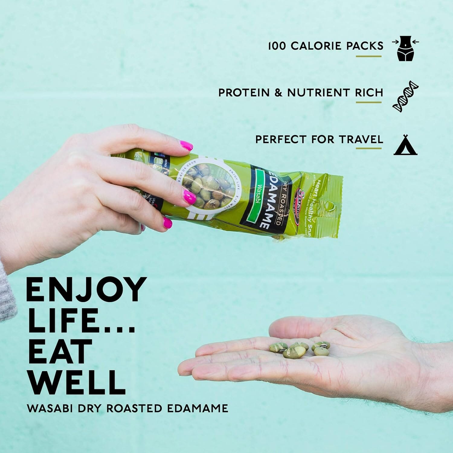 Seapoint Farms Dry Roasted Edamame, Crunchy Protein Snack, Multiple Flavors Seapoint Farms 