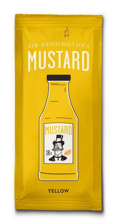 Sir Kensington s Yellow Mustard, 15 Gram Packet , 600 per case Sir Kensington's 