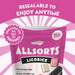 Snackathon Allsorts Licorice Candy Bag Snackathon Foods 
