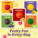Snackathon Assorted Fruit Sours Candy, Resealable Bag Snackathon 