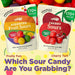 Snackathon Assorted Fruit Sours Candy, Resealable Bag Snackathon 