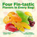 Snackathon Assorted Juju Fish Candy, 15 oz, Fun & Chewy Fruit Gummy Candy | Resealable Bag, Gummy Fish Juju Candies in Lime, Cherry, Orange, Lemon Flavors, Gelatin Free, Great for Parties & Sharing Snackathon 