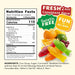 Snackathon Assorted Juju Fish Candy, Lime, Cherry, Orange & Lemon Flavors, 15 Ounce Snackathon 
