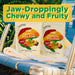Snackathon Assorted Juju Fish Candy, Lime, Cherry, Orange & Lemon Flavors Snackathon 
