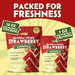 Snackathon Australian Licorice Candy, Natural Strawberry Twists, Resealable Bag, Soft & Chewy Classic Gourmet Licorice for Parties, Snacking & Candy Bowls, Made in Australia Snackathon 