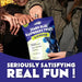 Snackathon Blue Raspberry Licorice Twists, 15.2 oz, Jumbo Licorice Candy, 7-inch Chewy Licorice Sticks, Fruity Blue Raspberry Flavor, Old Fashioned Fruit Twists, Made in USA, Resealable Bag Snackathon 