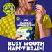 Snackathon Blue Raspberry Licorice Twists, 15.2 oz, Jumbo Licorice Candy, 7-inch Chewy Licorice Sticks, Fruity Blue Raspberry Flavor, Old Fashioned Fruit Twists, Made in USA, Resealable Bag Snackathon 
