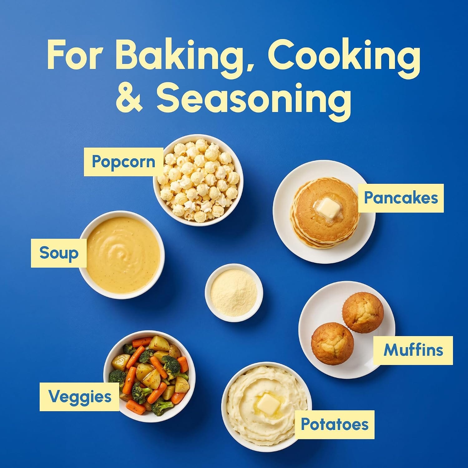 Snackathon Butter Powder, Powdered Butter for Baking & Cooking Snackathon 