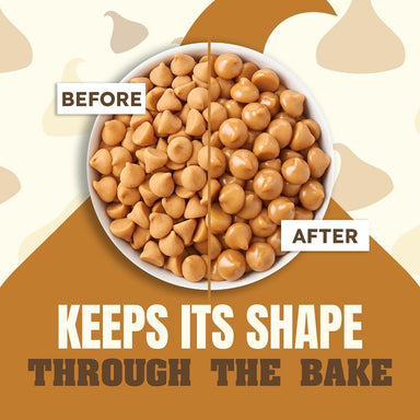 Snackathon Butterscotch Chips for Baking, Bulk Baking Morsels, Gluten Free, 0.9M Standard Size, Butterscotch Flavored Chips for Cookies, Brownies & Topping, Made in USA, Resealable Bag Snackathon 