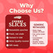 Snackathon Cherry Slices Candy, Soft & Chewy Slices Snackathon 
