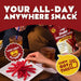 Snackathon Cinnamon Licorice Twists, 15.2 oz, Jumbo Chewy Red Licorice Sticks Snackathon 