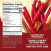 Snackathon Cinnamon Licorice Twists, 15.2 oz, Jumbo Chewy Red Licorice Sticks Snackathon 