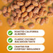 Snackathon Coconut Macaroon Toffee Almonds, Resealable Bag Snackathon 
