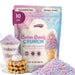 Snackathon Cotton Candy Crunch, 5 oz, Ice Cream Dessert Topping Sprinkles, Crunchy Cotton Candy Flavored Sprinkles, Colorful Crumble Bits for Ice Cream, Frozen Yogurt, Desserts & Cupcakes, Made in USA Snackathon Cotton Candy Crunch 10 Ounce 