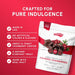 Snackathon Dark Chocolate Covered Cranberries, Chocolate Fruit Snack Gourmet Cranberry Treats Coated in 52% Cacao Dark Chocolate, Resealable Bag for Snacking, Trail Mix & Yogurt, Made in USA Snackathon 