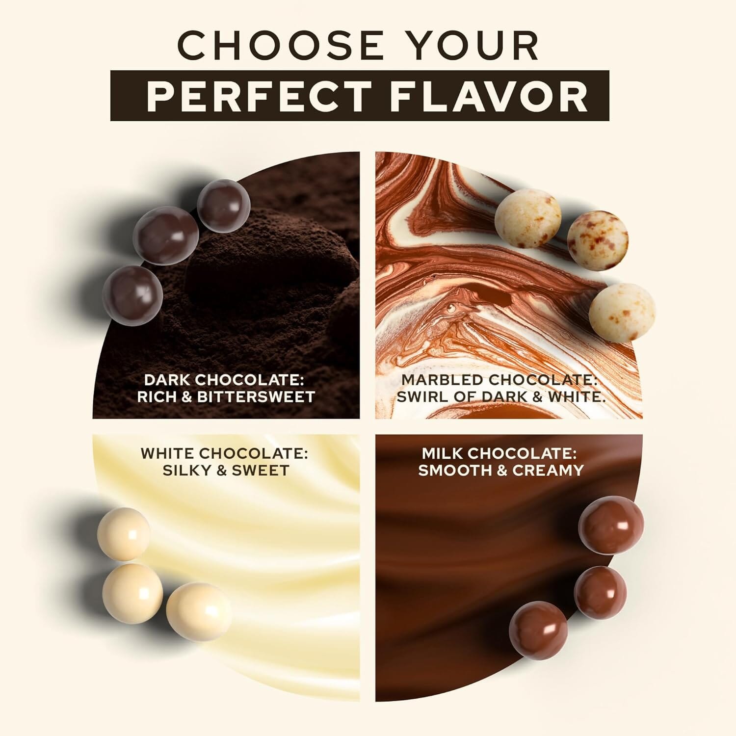 Snackathon Dark Chocolate Covered Espresso Beans, 1 lb Snacks Snackathon Foods 
