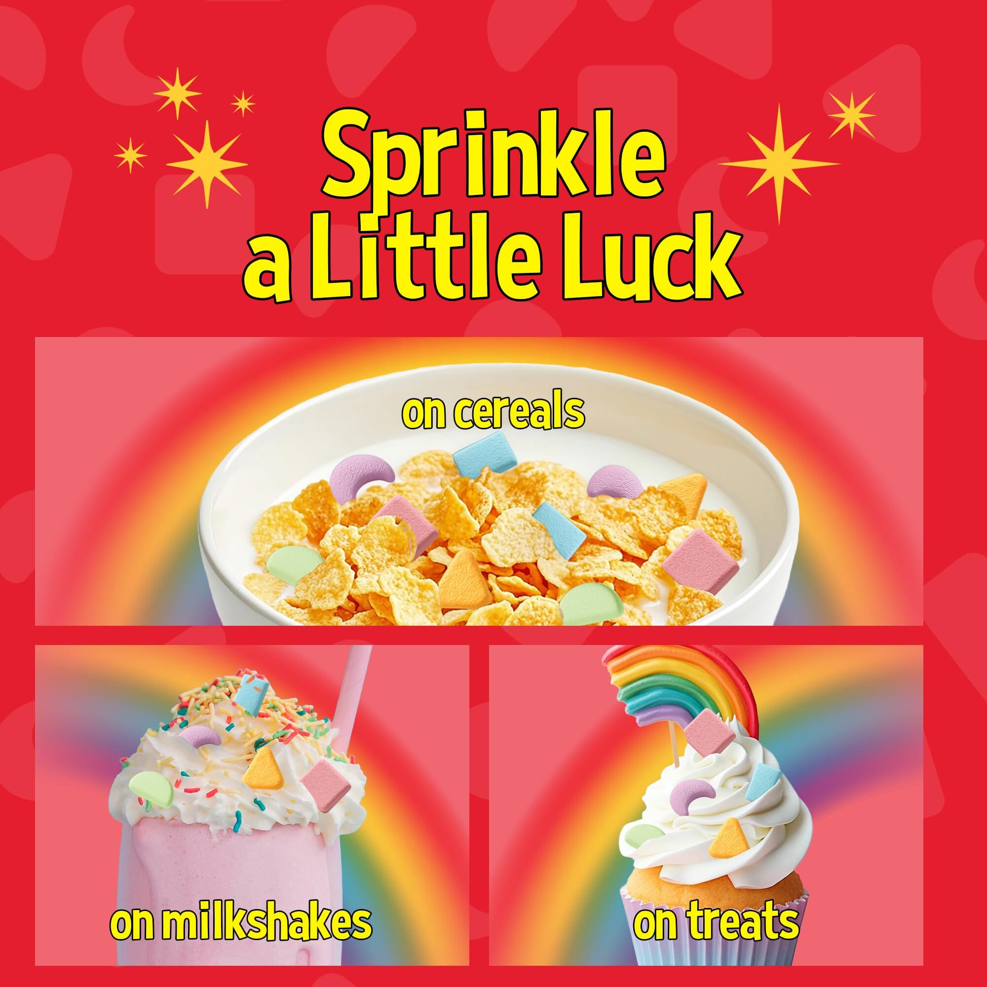 Snackathon Dehydrated Cereal Marshmallows - Assorted Rainbow Mini Bits, Various Sizes Snackathon 