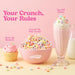 Snackathon Dehydrated Cereal Marshmallows, Assorted Rainbow Mini Bitss Snackathon 