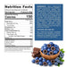 Snackathon Double Chocolate Covered Blueberries, Creamy & Fruity Gourmet Chocolate Candy Snackathon 
