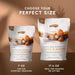 Snackathon Dusted Toffee Milk Chocolate Covered Almonds, 17.6 oz Resealable Bag Snackathon Foods 