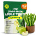 Snackathon Green Apple Licorice Twists, 15.2 oz, Jumbo Chewy Licorice Sticks Snackathon Jumbo Green Apple 15.2 Ounce 
