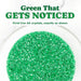 Snackathon Green Sanding Sugar, 7 oz, Extra Coarse for Baking & Decorating Green Shimmering Crystals, Heat Resistant Sugar Sprinkles, Bright Edible Finishing Sugar for Cupcakes, Cookies & Drinks Snackathon 
