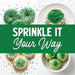 Snackathon Green Sprinkles, 15 oz, Festive Jimmies for Baking & Decorating Snackathon 