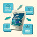 Snackathon Gummy Sharks Candy, Soft & Chewy Blue Raspberry Gummies Snackathon 
