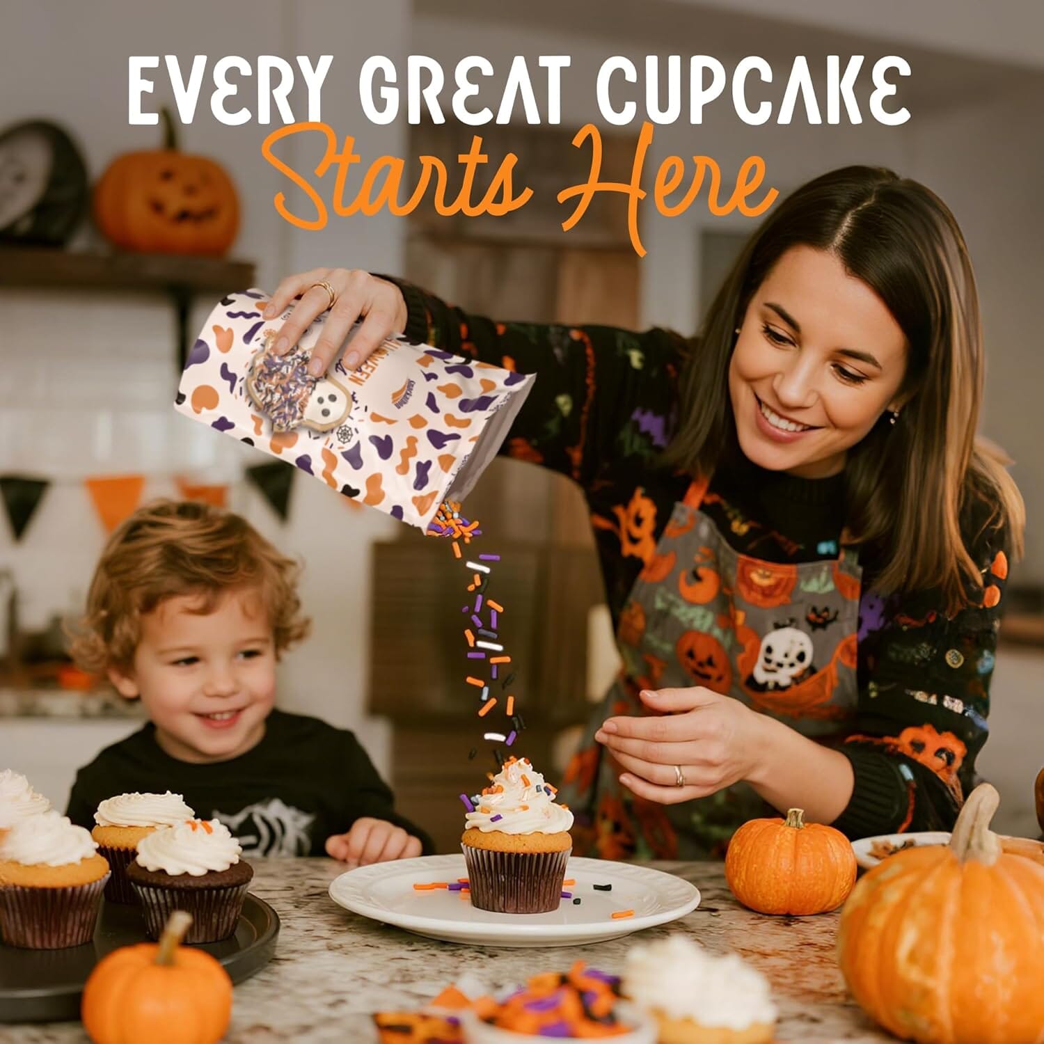 Snackathon Hallowen Sprinkles – Baking & Decorating, 2.2 lb Snackathon 