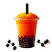 Snackathon Instant Boba Bubble Pearl Milk Tea Kit with Authentic Brown Sugar Tapioca Boba, Ready in Under One Minute, Straws Included Snackathon 