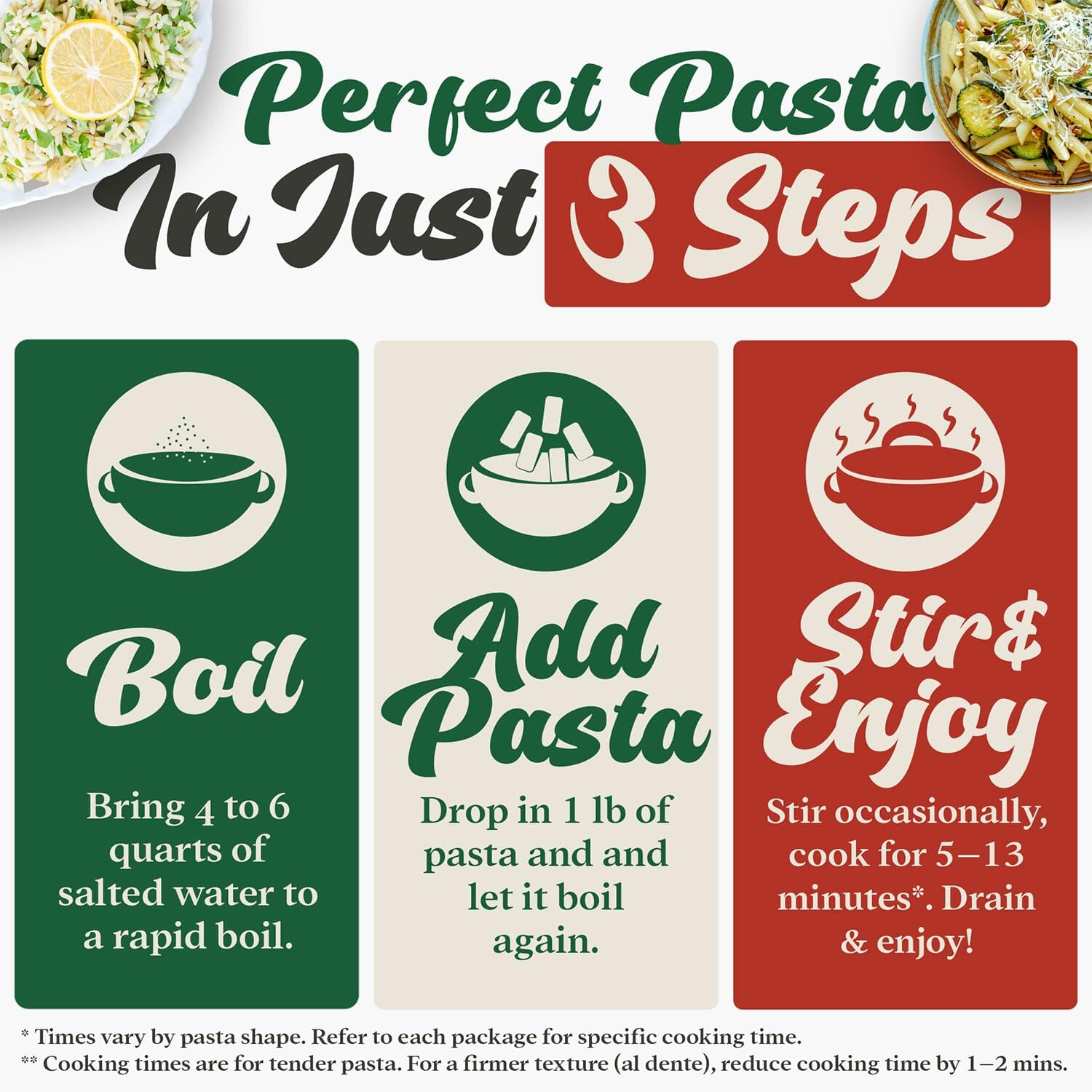 Snackathon Italian Pasta, 8 Shape Varieties, 4.75 lbs Total Snackathon 