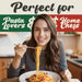 Snackathon Italian Pasta Assortment Box – 8 Shapes, Made in Italy, Gift-Ready (Variety Pack) Snackathon 