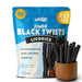 Snackathon Jumbo Black Licorice Twists, Resealable Bulk Bag, 7-inch Chewy Gourmet Licorice Ropes, Classic Old-Fashioned Candy Sticks for Parties, Snacking & Candy Jars, Made in USA Snackathon Jumbo Black Twists 23.3 Ounce 