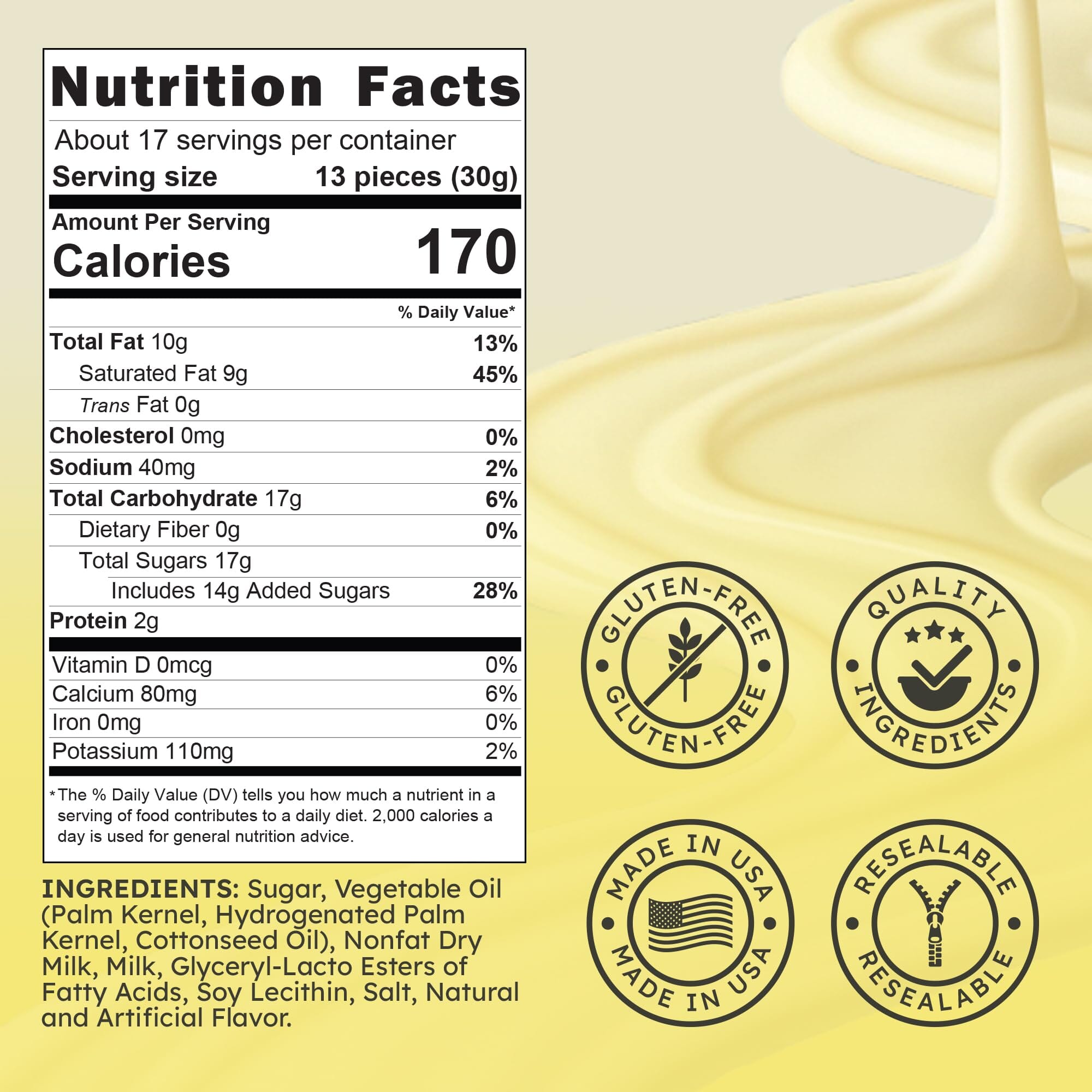 Snackathon Melting Wafers - Milk Compound Chocolate Coating, 17.6 OZ (Multiple Flavors) Snackathon 