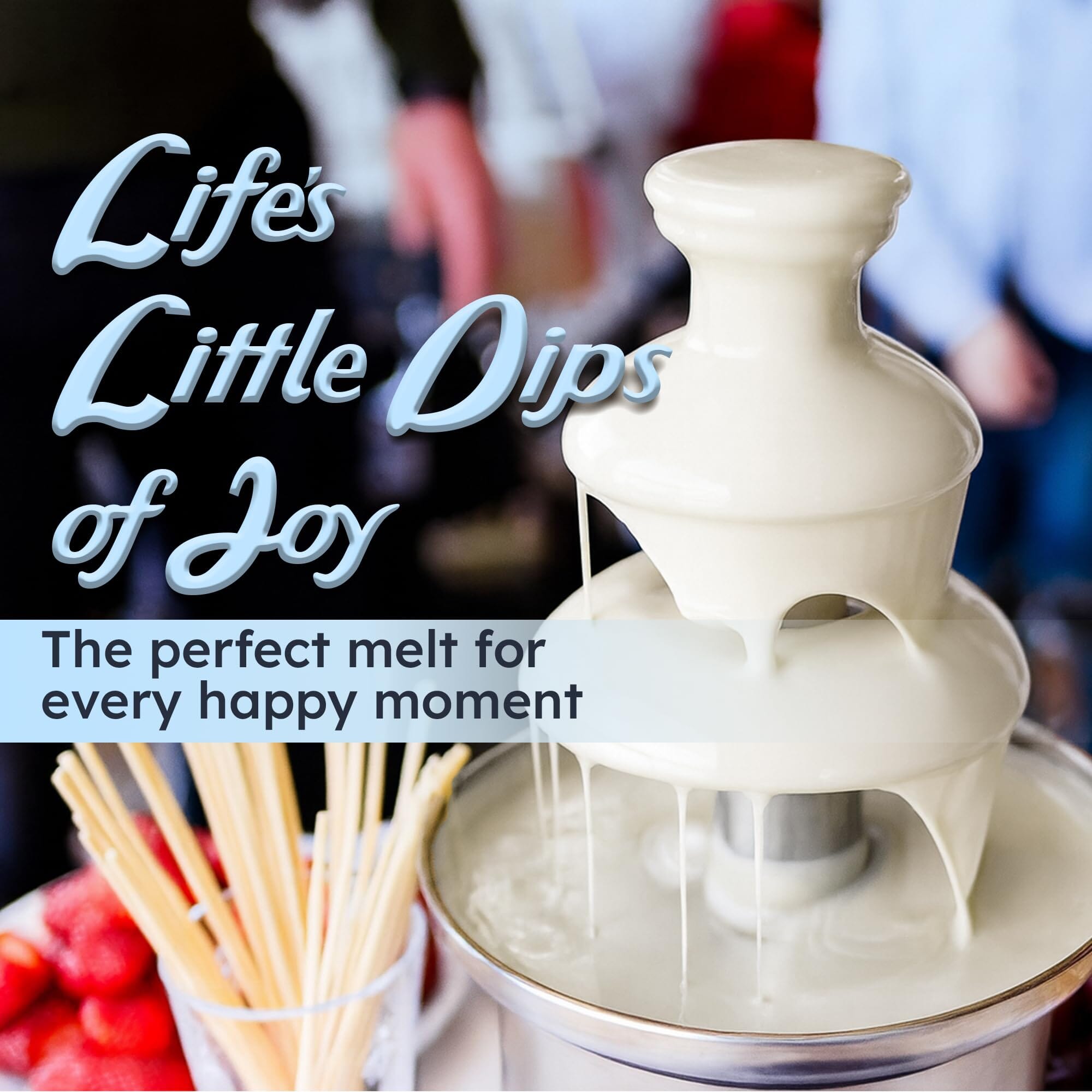 Snackathon Melting Wafers - Milk Compound Chocolate Coating, 17.6 OZ (Multiple Flavors) Snackathon 