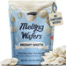 Snackathon Melting Wafers - Milk Compound Chocolate Coating, 17.6 OZ (Multiple Flavors) Snackathon Bright White 