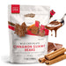 Snackathon Milk Chocolate Cinnamon Gummy Bears – Sweet & Spicy Gourmet Candy Snackathon 7 Ounce 