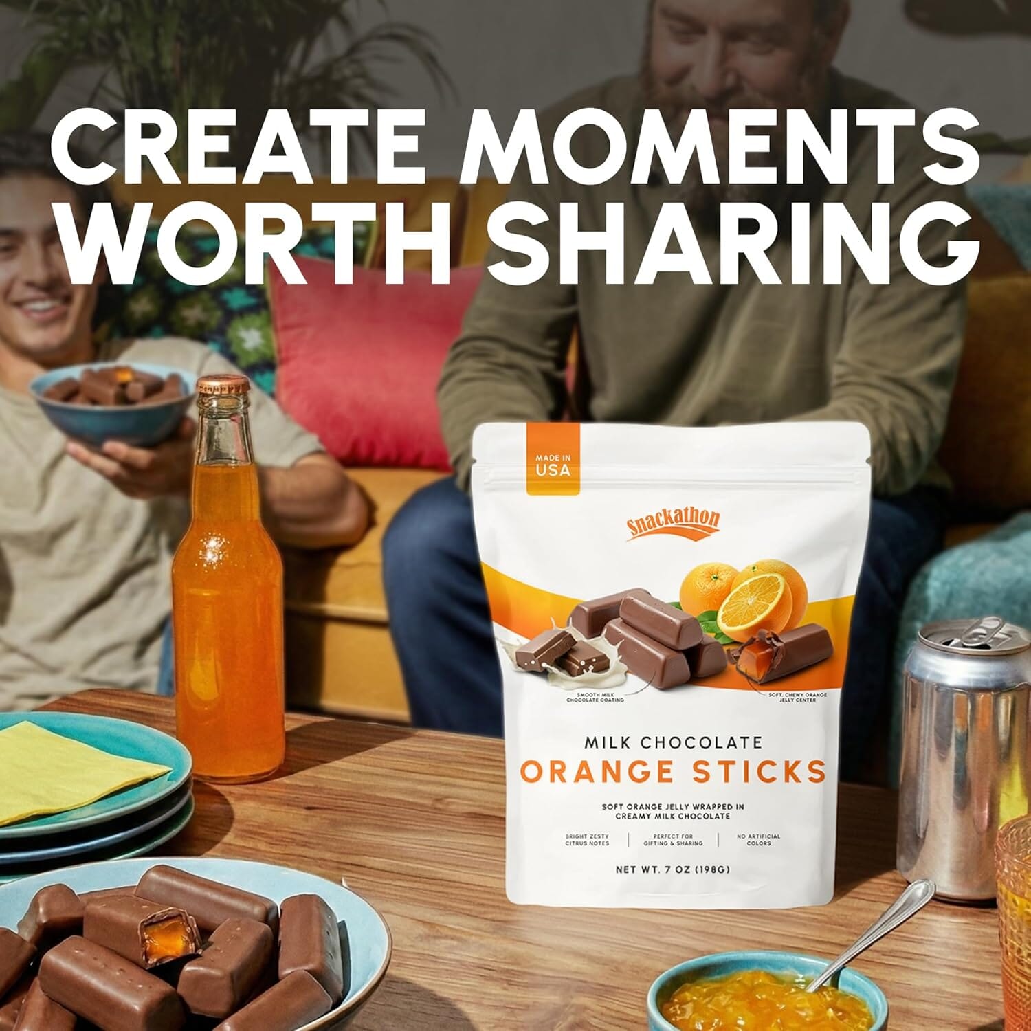 Snackathon Milk Chocolate Orange Sticks Snackathon 