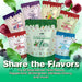 Snackathon Mint Twists Candy, Green & White, 1 Pound Snackathon 