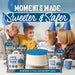 Snackathon Natural Dye-Free Blue Sprinkles for Baking & Decorating (Jimmies) Snackathon 