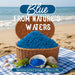 Snackathon Natural Dye-Free Blue Sprinkles for Baking & Decorating (Jimmies) Snackathon 