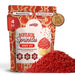 Snackathon Natural Dye-Free Red Sprinkles for Baking & Decorating (Jimmies) Snackathon 4 Ounce 
