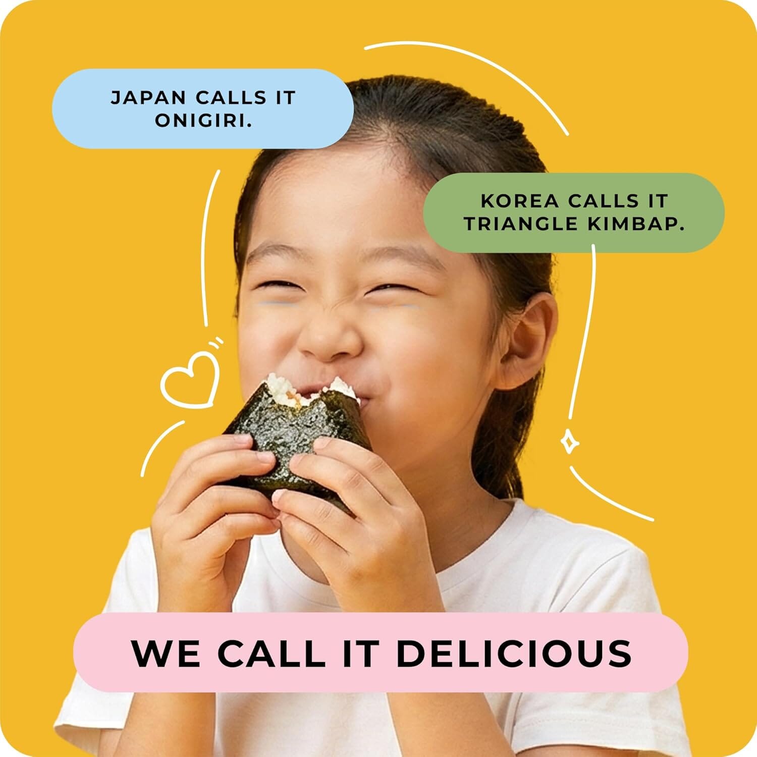 Snackathon Onigiri Seaweed Wrappers Includes Cute Sealing Stickers Snackathon Foods 