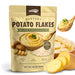 Snackathon Potato Flakes, No Additives, Instant Mashed Potatoes | Single Ingredient, Vegan, Non-GMO, Dairy-Free, Shelf Stable, Ready in Minutes, Grown & Made in USA, For Soups & Baking Snackathon 20 Ounce 