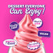 Snackathon Raspberry Soft Serve Ice Cream Mix, Dairy Free Gluten Free Powder Mix Snackathon 