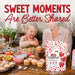 Snackathon Red Nonpareils Sprinkles, 7 oz, Festive Red Sugar Dot Sprinkles, Vibrant Red Candy Dot Toppings, Gluten Free Edible Holiday Baking Decorations for Cake Pops, Ice Cream, Cupcakes & Desserts Snackathon 