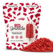 Snackathon Red Sprinkles for Baking & Decorating, 15 oz Vibrant Red Jimmies in Resealable Pouch, Gluten Free Sprinkles for Cakes, Ice Cream Toppings & Desserts Snackathon 