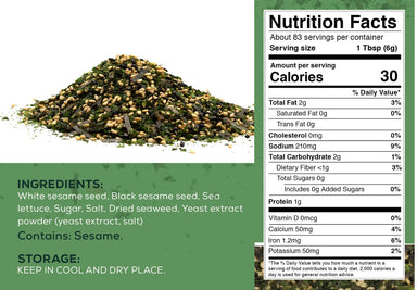 Snackathon Rice Seasoning, Furikake Snackathon 