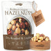 Snackathon Roasted Oregon Hazelnuts, Unsalted, Dry Roasted, Whole Filberts, Premium Natural Nuts Grown in USA, 1 LB Resealable Bag, Healthy Snack, Ideal for Baking, Nut Butters & Recipes Snackathon Foods Roasted Unsalted 1 Pound 